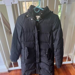 J crew puffer jacket